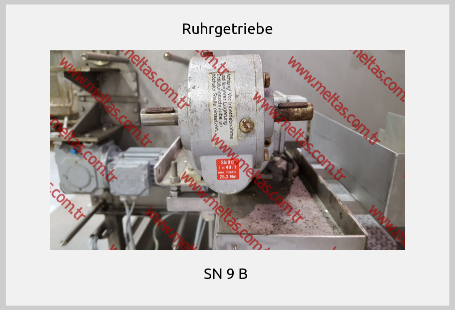Ruhrgetriebe - SN 9 B 