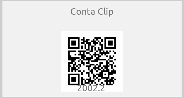 Conta Clip - 2002.2 