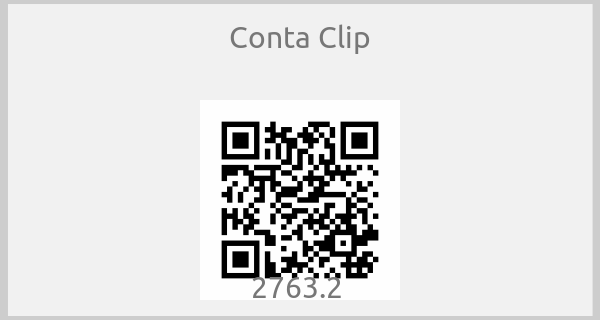 Conta Clip - 2763.2 