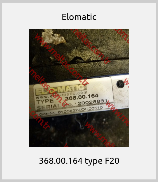 Elomatic - 368.00.164 type F20