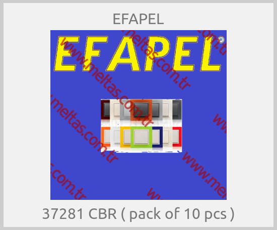 EFAPEL-37281 CBR ( pack of 10 pcs )