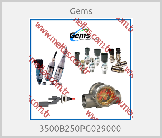 Gems - 3500B250PG029000 