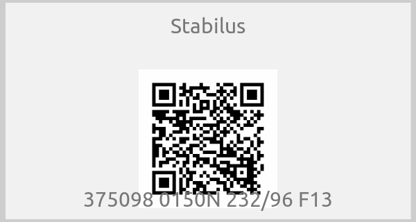 Stabilus - 375098 0150N 232/96 F13