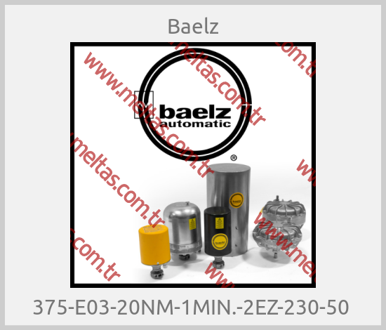 Baelz - 375-E03-20NM-1MIN.-2EZ-230-50 