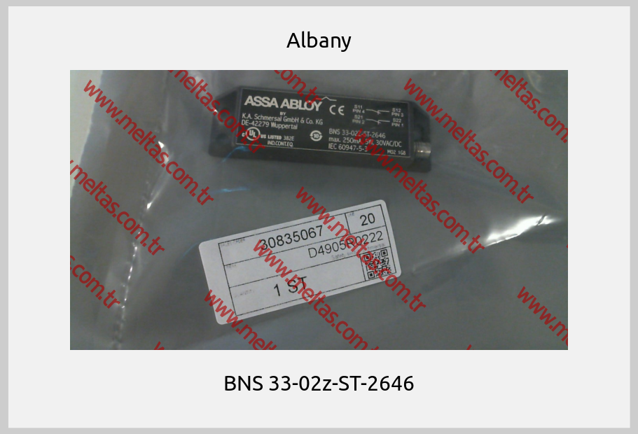 Albany - BNS 33-02z-ST-2646