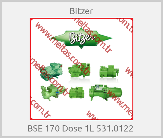 Bitzer - BSE 170 Dose 1L 531.0122 