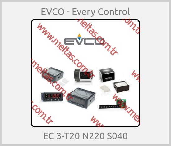 EVCO - Every Control - EC 3-T20 N220 S040