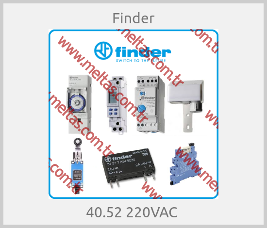 Finder - 40.52 220VAC 