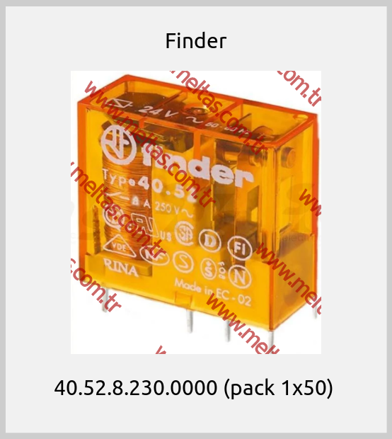 Finder - 40.52.8.230.0000 (pack 1x50) 