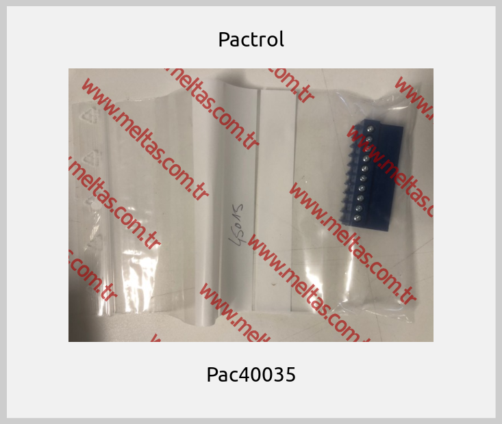 Pactrol - Pac40035
