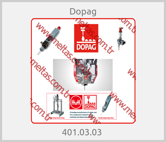 Dopag - 401.03.03 