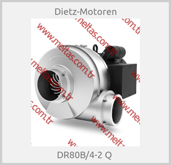 Dietz-Motoren - DR80B/4-2 Q 
