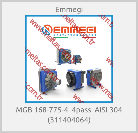 Emmegi - MGB 168-775-4  4pass  AISI 304 (311404064)
