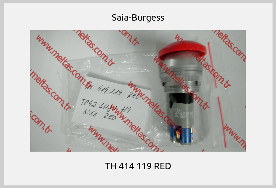 Saia-Burgess - TH 414 119 RED