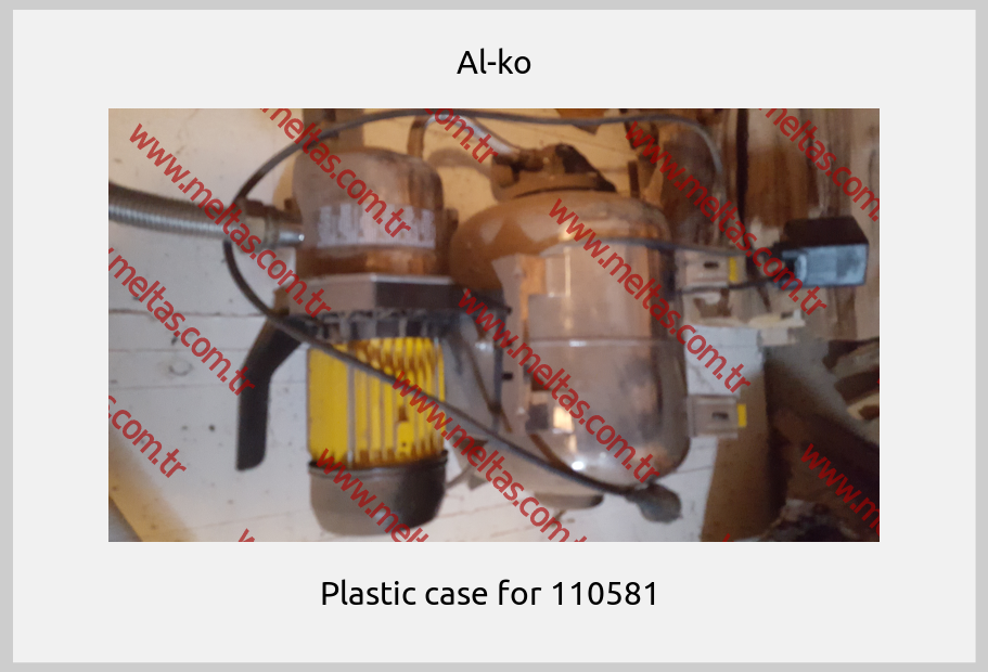 Al-ko-Plastic case for 110581 