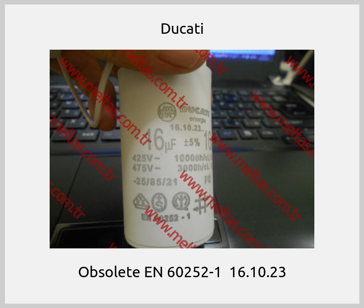 Ducati - Obsolete EN 60252-1  16.10.23