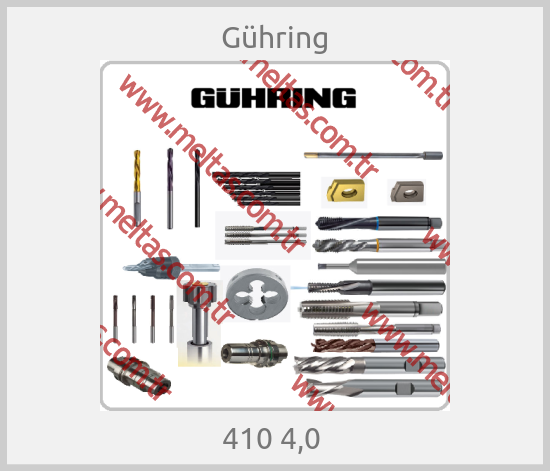 Gühring-410 4,0 