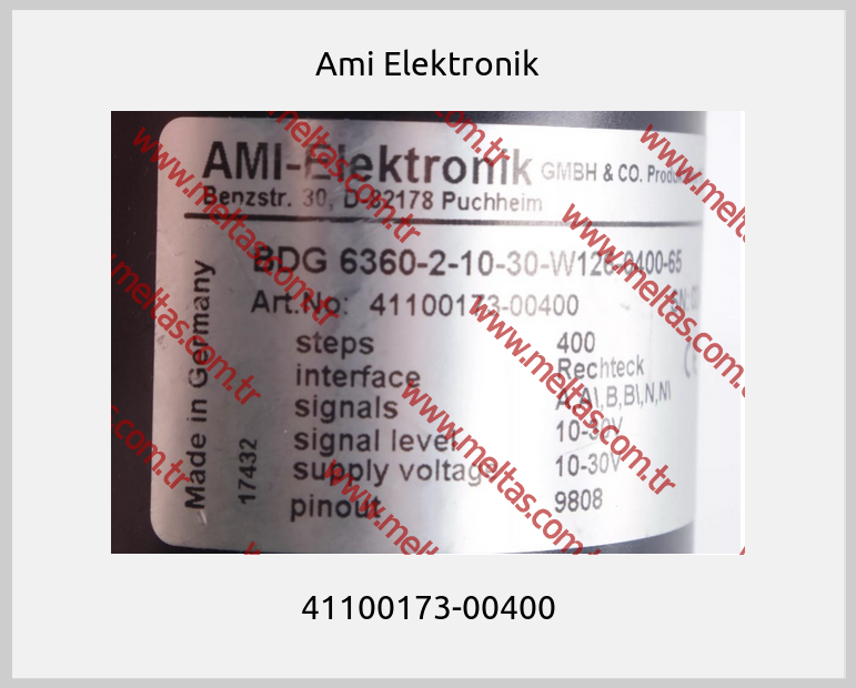Ami Elektronik - 41100173-00400