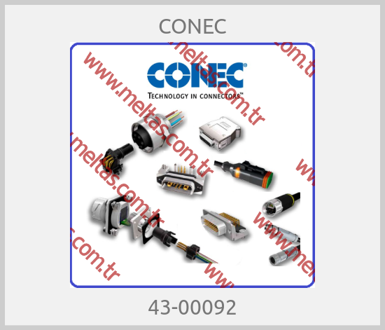 CONEC - 43-00092