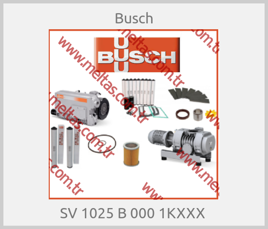 Busch-SV 1025 B 000 1KXXX 