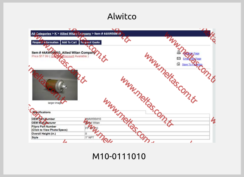 Alwitco - M10-0111010   