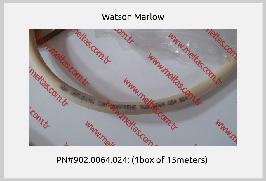 Watson Marlow - PN#902.0064.024: (1box of 15meters) 