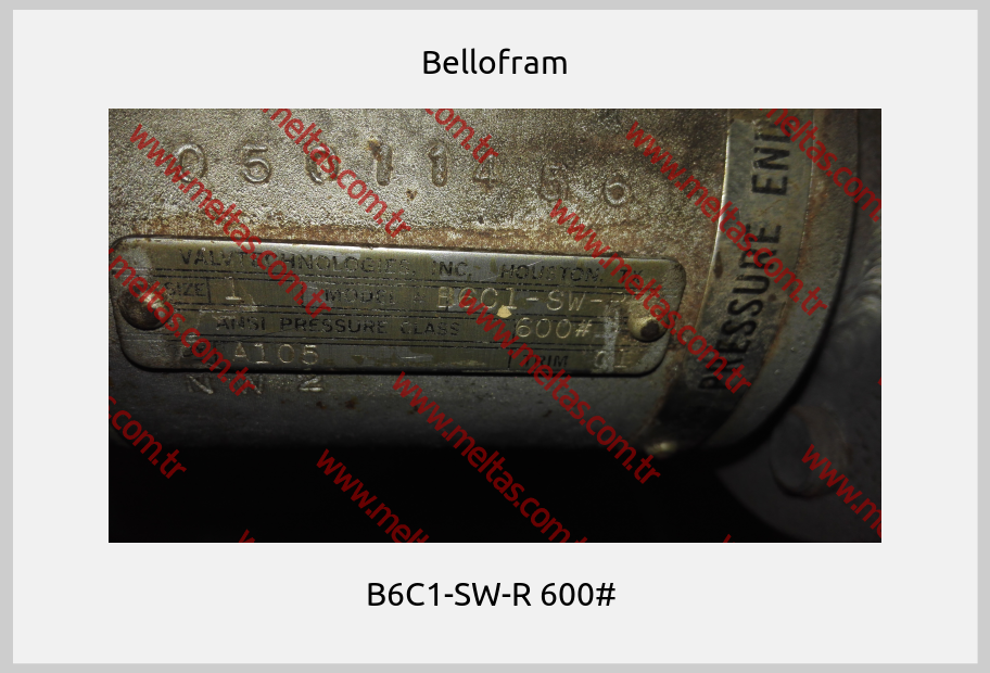 Bellofram - B6C1-SW-R 600# 