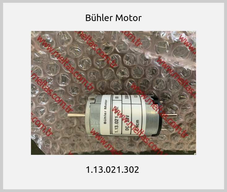 Bühler Motor-1.13.021.302 
