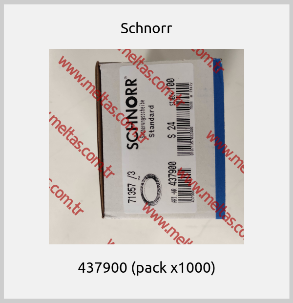 Schnorr - 437900 (pack x1000)