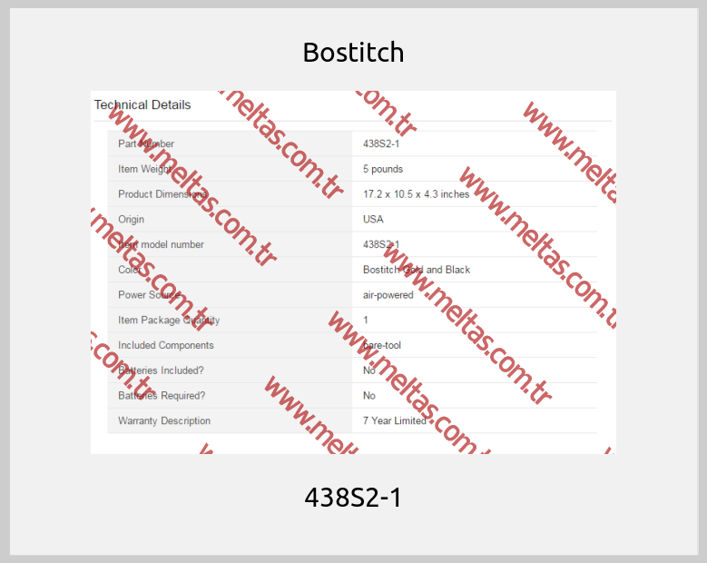 Bostitch - 438S2-1