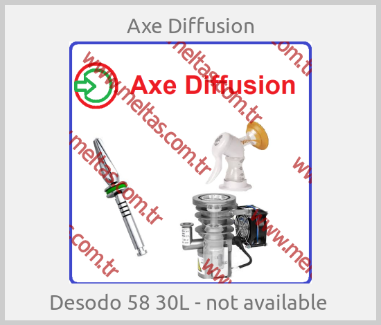 Axe Diffusion - Desodo 58 30L - not available 