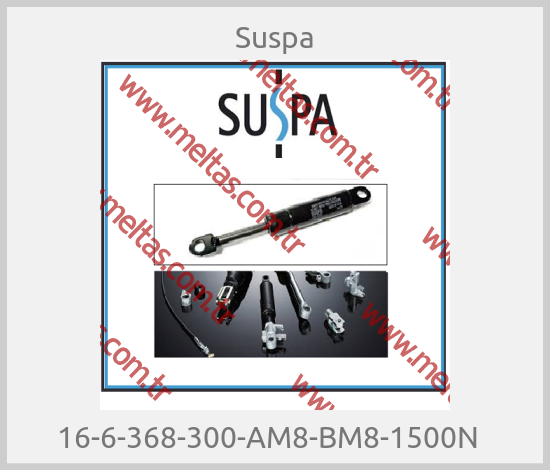 Suspa - 16-6-368-300-AM8-BM8-1500N  
