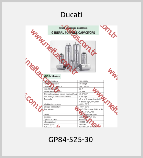 Ducati - GP84-525-30 