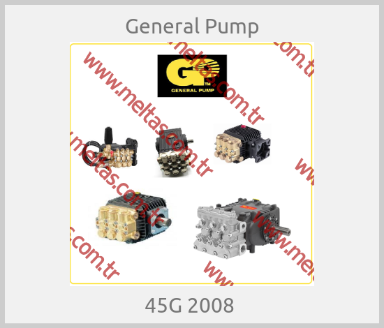 General Pump - 45G 2008 