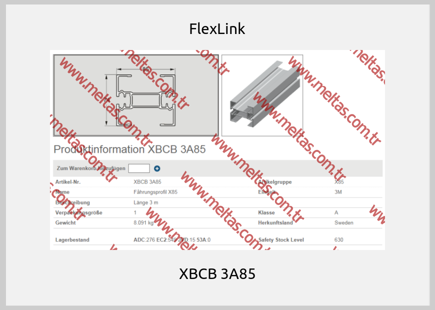 FlexLink - XBCB 3A85
