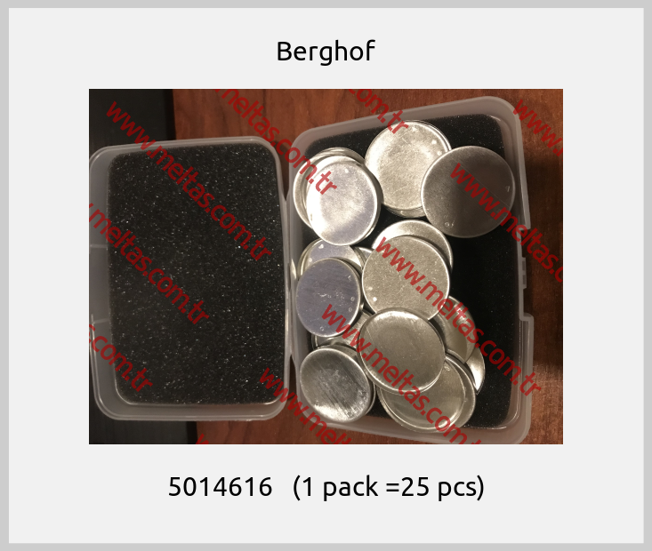 Berghof - 5014616   (1 pack =25 pcs)
