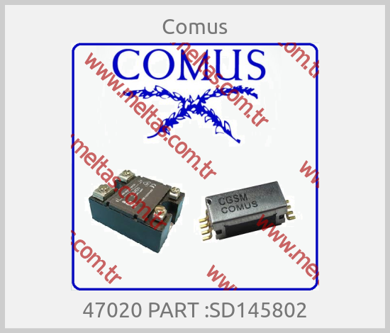 Comus - 47020 PART :SD145802