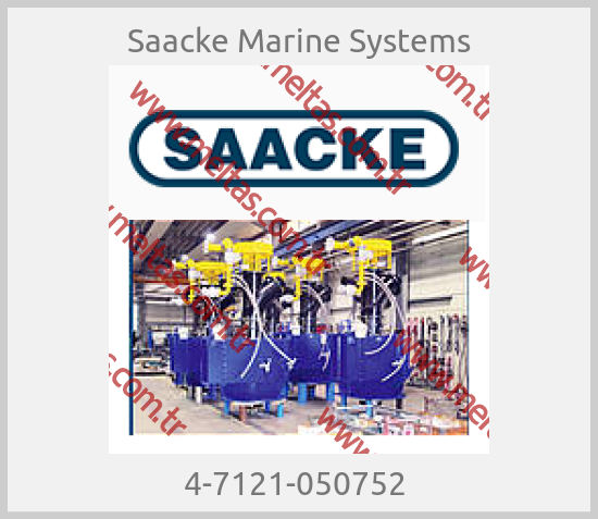 Saacke Marine Systems - 4-7121-050752 