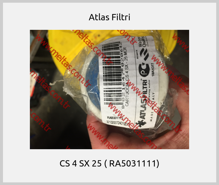 Atlas Filtri - CS 4 SX 25 ( RA5031111)