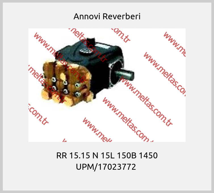 Annovi Reverberi - RR 15.15 N 15L 150B 1450 UPM/17023772 