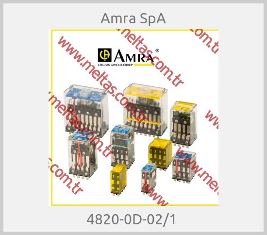 Amra SpA - 4820-0D-02/1 