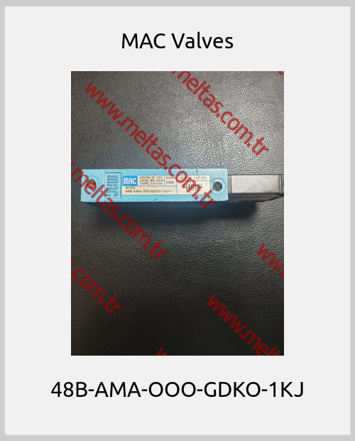 МAC Valves-48B-AMA-OOO-GDKO-1KJ