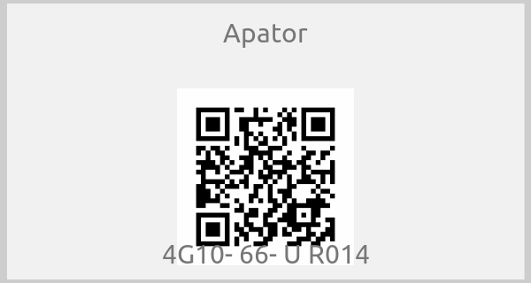 Apator-4G10- 66- U R014