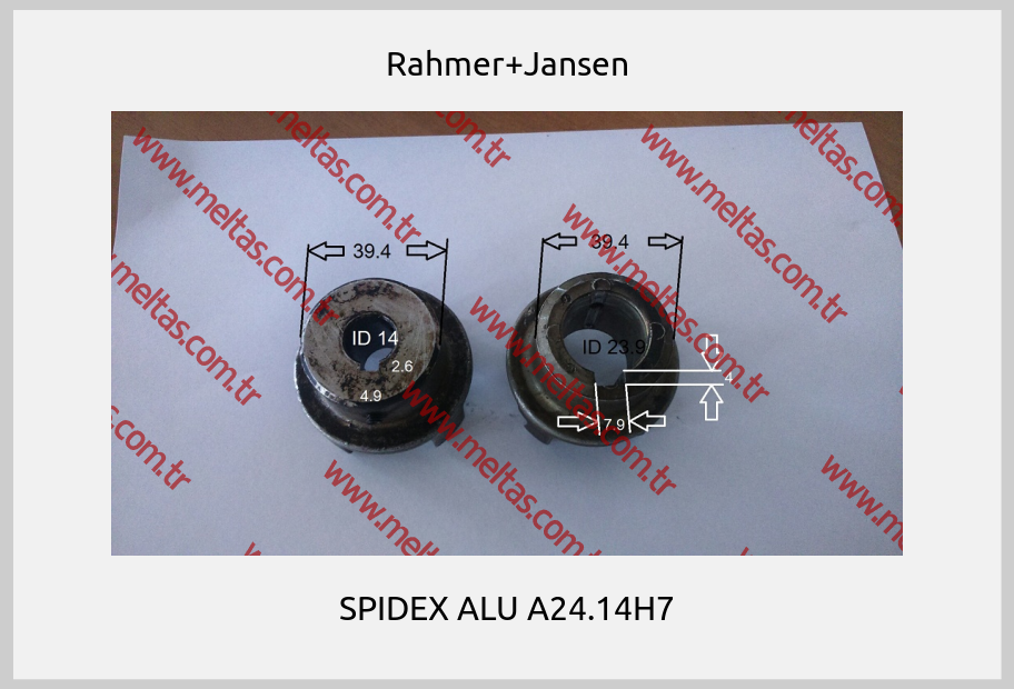 Rahmer+Jansen - SPIDEX ALU A24.14H7