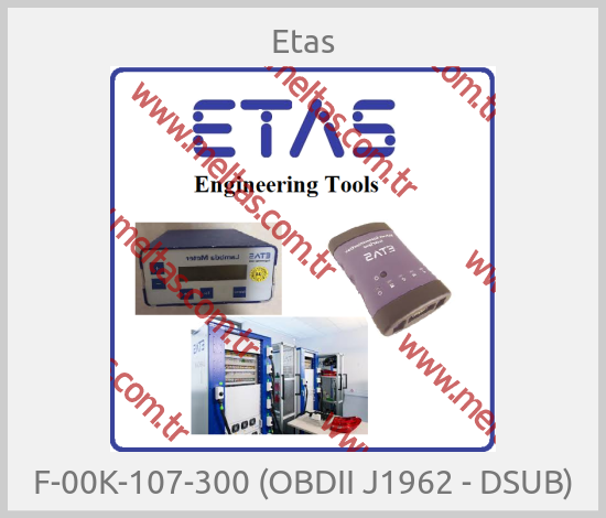 Etas - F-00K-107-300 (OBDII J1962 - DSUB)