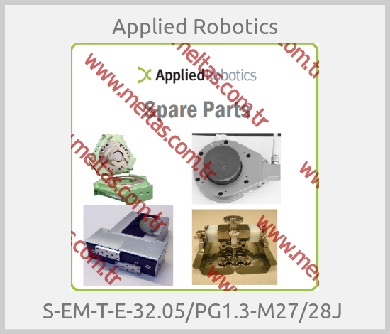 Applied Robotics-S-EM-T-E-32.05/PG1.3-M27/28J 