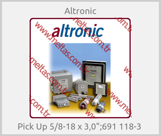 Altronic - Pick Up 5/8-18 x 3,0";691 118-3 