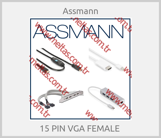 Assmann-15 PIN VGA FEMALE 