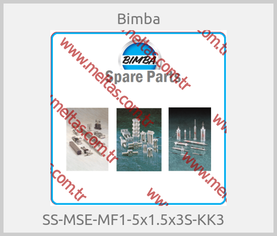 Bimba - SS-MSE-MF1-5x1.5x3S-KK3   