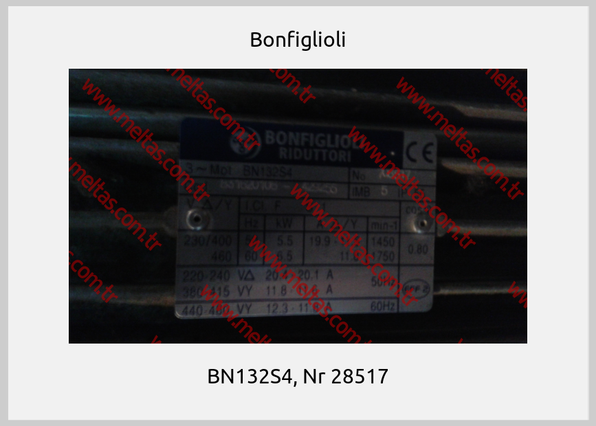 Bonfiglioli - BN132S4, Nr 28517